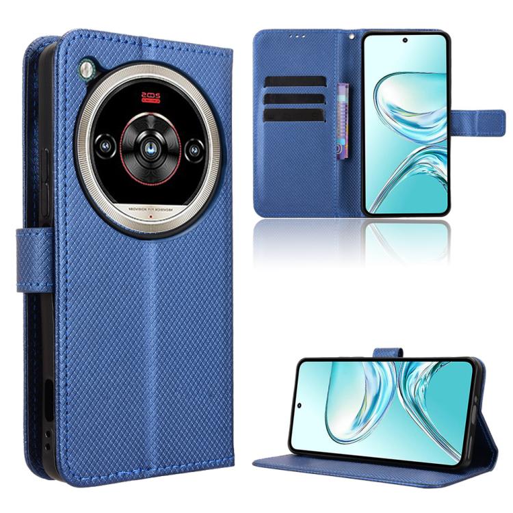 Diamond Texture Leather Phone Case, For ZTE Blade A35e Z2466, For ZTE nubia Neo 3 GT 5G, For ZTE nubia Focus 2 Ultra 5G, For ZTE nubia Focus 2 5G, For ZTE nubia Music 2, For ZTE nubia S 5G A403ZT, For ZTE Blade V70 Max, For ZTE Blade V70 Design 4G     ...