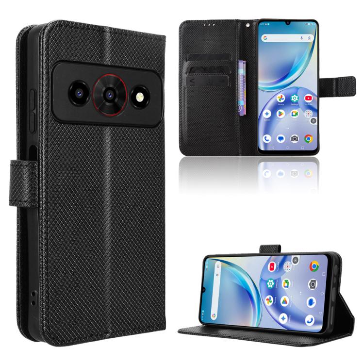 Diamond Texture Leather Phone Case, For ZTE Kantan Sumaho5 A601ZT, For ZTE nubia Neo 5 Pro 5G, For ZTE nubia Neo 5 5G, For ZTE nubia P9 Pro 5G / Optus X Pro 2 5G, For ZTE nubia Neo 5 GT 5G, For ZTE Optus X Value 5G, For ZTE nubia RedMagic 11 Air       ...