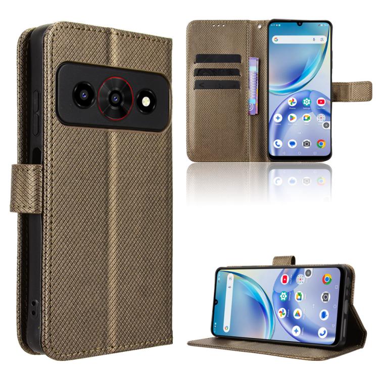 Diamond Texture Leather Phone Case, For ZTE Kantan Sumaho5 A601ZT, For ZTE nubia Neo 5 Pro 5G, For ZTE nubia Neo 5 5G, For ZTE nubia P9 Pro 5G / Optus X Pro 2 5G, For ZTE nubia Neo 5 GT 5G, For ZTE Optus X Value 5G, For ZTE nubia RedMagic 11 Air       ...