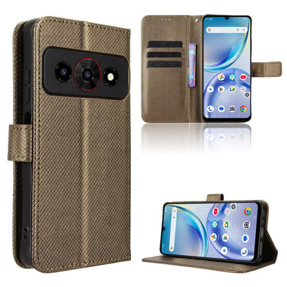Diamond Texture Leather Phone Case, For ZTE Kantan Sumaho5 A601ZT, For ZTE nubia Neo 5 Pro 5G, For ZTE nubia Neo 5 5G, For ZTE nubia P9 Pro 5G / Optus X Pro 2 5G, For ZTE nubia Neo 5 GT 5G, For ZTE Optus X Value 5G, For ZTE nubia RedMagic 11 Air       ...