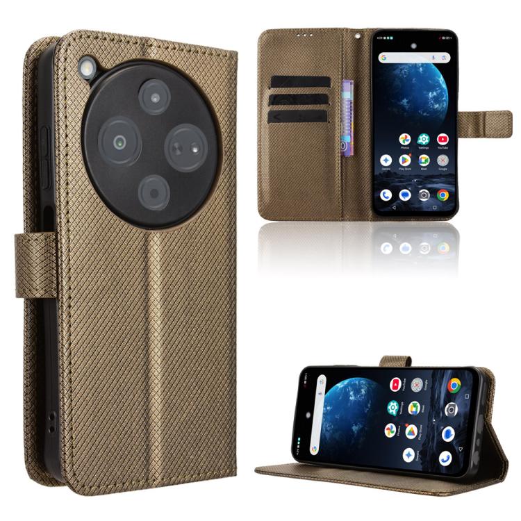 Diamond Texture Leather Phone Case, For ZTE Kantan Sumaho5 A601ZT, For ZTE nubia Neo 5 Pro 5G, For ZTE nubia Neo 5 5G, For ZTE nubia P9 Pro 5G / Optus X Pro 2 5G, For ZTE nubia Neo 5 GT 5G, For ZTE Optus X Value 5G, For ZTE nubia RedMagic 11 Air       ...