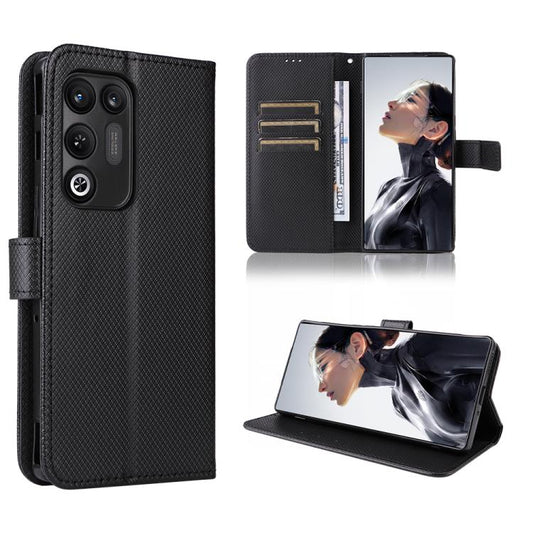Diamond Texture Leather Phone Case, For ZTE nubia Neo 5 Pro 5G, For ZTE nubia P9 Pro 5G / Optus X Pro 2 5G, For ZTE nubia Neo 5 GT 5G, For ZTE Optus X Value 5G, For ZTE nubia RedMagic 11 Air, For ZTE Nubia V80 Max, For ZTE A75 Pro / Telstra T-Elite 5G ...