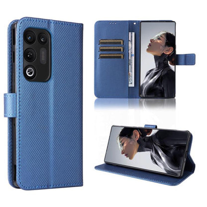 Diamond Texture Leather Phone Case, For ZTE nubia Neo 5 Pro 5G, For ZTE nubia P9 Pro 5G / Optus X Pro 2 5G, For ZTE nubia Neo 5 GT 5G, For ZTE Optus X Value 5G, For ZTE nubia RedMagic 11 Air, For ZTE Nubia V80 Max, For ZTE A75 Pro / Telstra T-Elite 5G ...