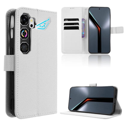 Diamond Texture Leather Phone Case, For ZTE Kantan Sumaho5 A601ZT, For ZTE nubia Neo 5 Pro 5G, For ZTE nubia Neo 5 5G, For ZTE nubia P9 Pro 5G / Optus X Pro 2 5G, For ZTE nubia Neo 5 GT 5G, For ZTE Optus X Value 5G, For ZTE nubia RedMagic 11 Air       ...