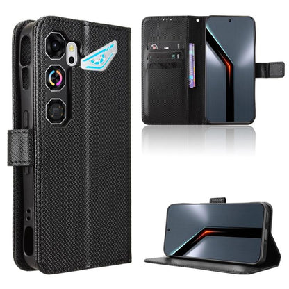 Diamond Texture Leather Phone Case, For ZTE Kantan Sumaho5 A601ZT, For ZTE nubia Neo 5 Pro 5G, For ZTE nubia Neo 5 5G, For ZTE nubia P9 Pro 5G / Optus X Pro 2 5G, For ZTE nubia Neo 5 GT 5G, For ZTE Optus X Value 5G, For ZTE nubia RedMagic 11 Air       ...