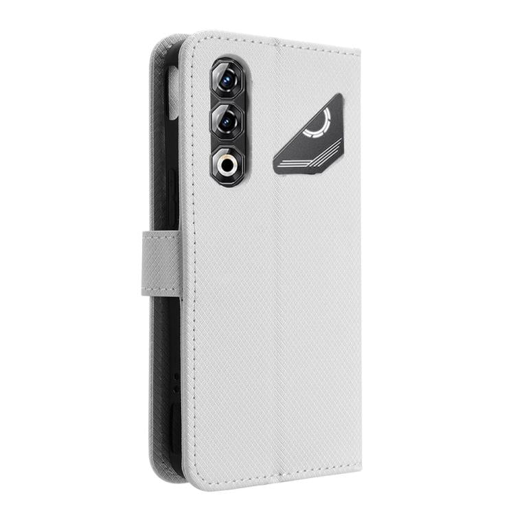 Diamond Texture Leather Phone Case, For ZTE nubia Neo 5 Pro 5G, For ZTE nubia P9 Pro 5G / Optus X Pro 2 5G, For ZTE nubia Neo 5 GT 5G, For ZTE Optus X Value 5G, For ZTE nubia RedMagic 11 Air, For ZTE Nubia V80 Max, For ZTE A75 Pro / Telstra T-Elite 5G ...