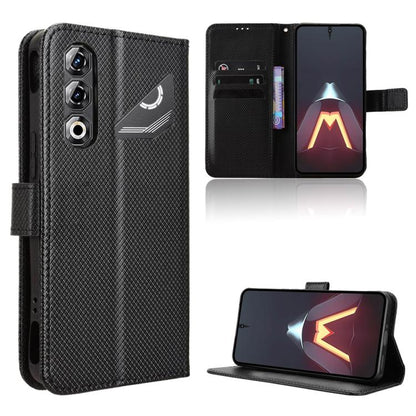 Diamond Texture Leather Phone Case, For ZTE Kantan Sumaho5 A601ZT, For ZTE nubia Neo 5 Pro 5G, For ZTE nubia Neo 5 5G, For ZTE nubia P9 Pro 5G / Optus X Pro 2 5G, For ZTE nubia Neo 5 GT 5G, For ZTE Optus X Value 5G, For ZTE nubia RedMagic 11 Air       ...