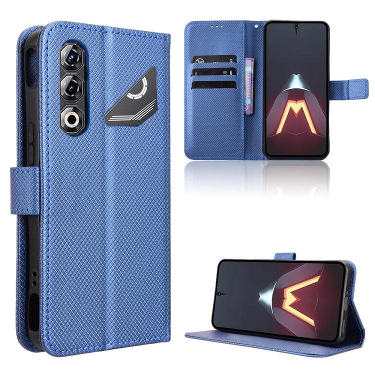 Diamond Texture Leather Phone Case, For ZTE Kantan Sumaho5 A601ZT, For ZTE nubia Neo 5 Pro 5G, For ZTE nubia Neo 5 5G, For ZTE nubia P9 Pro 5G / Optus X Pro 2 5G, For ZTE nubia Neo 5 GT 5G, For ZTE Optus X Value 5G, For ZTE nubia RedMagic 11 Air       ...