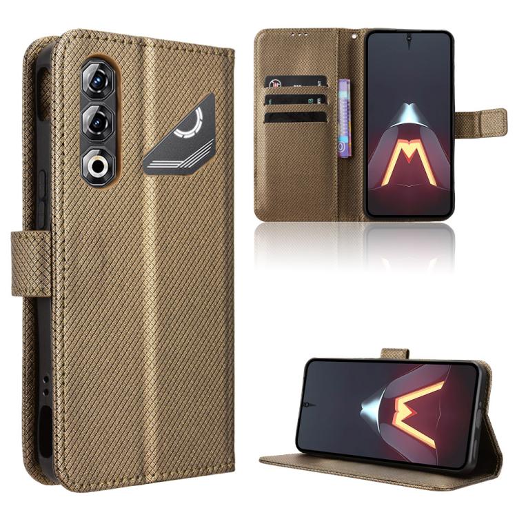 Diamond Texture Leather Phone Case, For ZTE Kantan Sumaho5 A601ZT, For ZTE nubia Neo 5 Pro 5G, For ZTE nubia Neo 5 5G, For ZTE nubia P9 Pro 5G / Optus X Pro 2 5G, For ZTE nubia Neo 5 GT 5G, For ZTE Optus X Value 5G, For ZTE nubia RedMagic 11 Air       ...