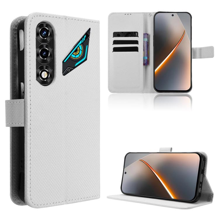 Diamond Texture Leather Phone Case, For ZTE Kantan Sumaho5 A601ZT, For ZTE nubia Neo 5 Pro 5G, For ZTE nubia Neo 5 5G, For ZTE nubia P9 Pro 5G / Optus X Pro 2 5G, For ZTE nubia Neo 5 GT 5G, For ZTE Optus X Value 5G, For ZTE nubia RedMagic 11 Air       ...