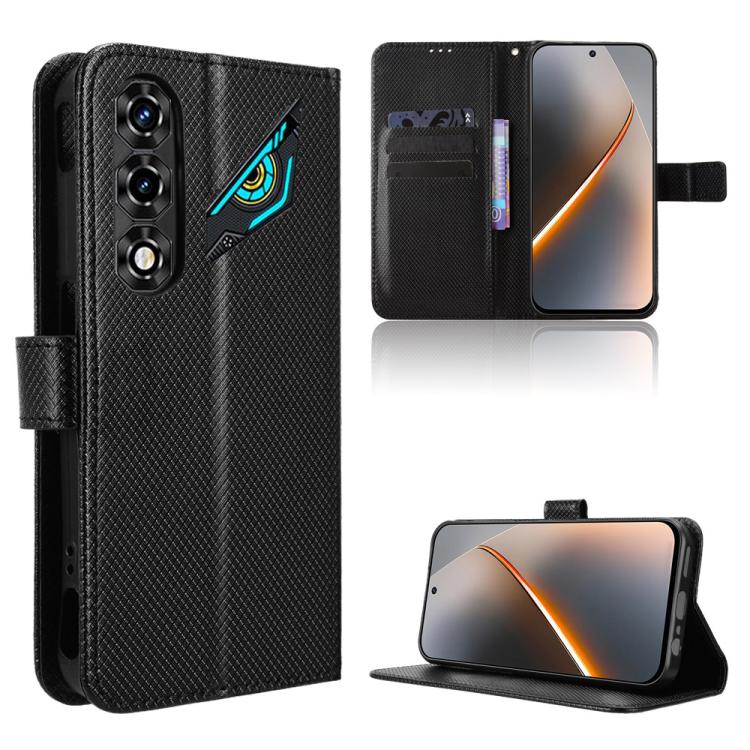 Diamond Texture Leather Phone Case, For ZTE Kantan Sumaho5 A601ZT, For ZTE nubia Neo 5 Pro 5G, For ZTE nubia Neo 5 5G, For ZTE nubia P9 Pro 5G / Optus X Pro 2 5G, For ZTE nubia Neo 5 GT 5G, For ZTE Optus X Value 5G, For ZTE nubia RedMagic 11 Air       ...