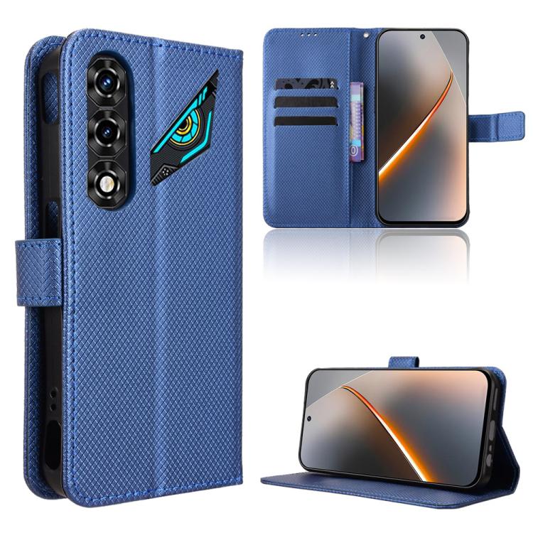 Diamond Texture Leather Phone Case, For ZTE Kantan Sumaho5 A601ZT, For ZTE nubia Neo 5 Pro 5G, For ZTE nubia Neo 5 5G, For ZTE nubia P9 Pro 5G / Optus X Pro 2 5G, For ZTE nubia Neo 5 GT 5G, For ZTE Optus X Value 5G, For ZTE nubia RedMagic 11 Air       ...