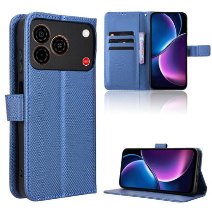 Diamond Texture Leather Phone Case, For ZTE nubia A57 4G, For ZTE nubia Air Pro 5G, For ZTE Kantan Sumaho5 A601ZT, For ZTE nubia Neo 5 Pro 5G, For ZTE nubia Neo 5 5G, For ZTE nubia P9 Pro 5G / Optus X Pro 2 5G, For ZTE nubia Neo 5 GT 5G                ...