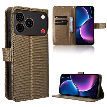 Diamond Texture Leather Phone Case, For ZTE nubia A57 4G, For ZTE nubia Air Pro 5G, For ZTE Kantan Sumaho5 A601ZT, For ZTE nubia Neo 5 Pro 5G, For ZTE nubia Neo 5 5G, For ZTE nubia P9 Pro 5G / Optus X Pro 2 5G, For ZTE nubia Neo 5 GT 5G                ...