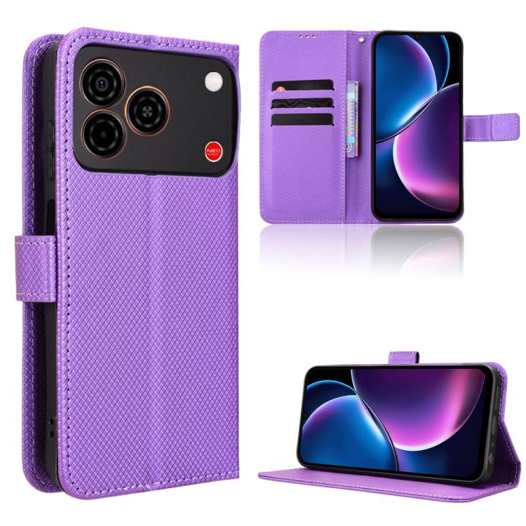 Diamond Texture Leather Phone Case, For ZTE nubia A57 4G, For ZTE nubia Air Pro 5G, For ZTE Kantan Sumaho5 A601ZT, For ZTE nubia Neo 5 Pro 5G, For ZTE nubia Neo 5 5G, For ZTE nubia P9 Pro 5G / Optus X Pro 2 5G, For ZTE nubia Neo 5 GT 5G                ...