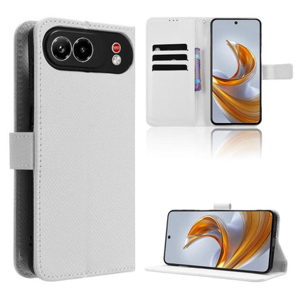 Diamond Texture Leather Phone Case, For ZTE nubia A57 4G, For ZTE nubia Air Pro 5G, For ZTE Kantan Sumaho5 A601ZT, For ZTE nubia Neo 5 Pro 5G, For ZTE nubia Neo 5 5G, For ZTE nubia P9 Pro 5G / Optus X Pro 2 5G, For ZTE nubia Neo 5 GT 5G                ...
