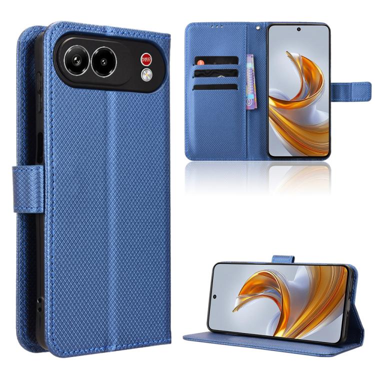 Diamond Texture Leather Phone Case, For ZTE nubia A57 4G, For ZTE nubia Air Pro 5G, For ZTE Kantan Sumaho5 A601ZT, For ZTE nubia Neo 5 Pro 5G, For ZTE nubia Neo 5 5G, For ZTE nubia P9 Pro 5G / Optus X Pro 2 5G, For ZTE nubia Neo 5 GT 5G                ...