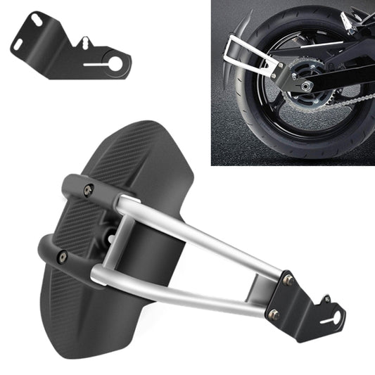 Garde-boue arrière modifié en acier inoxydable pour moto, anti-poussière, anti-éclaboussures, pare-boue, pied style A, pied style B, pied style C, pied style D, pied style E