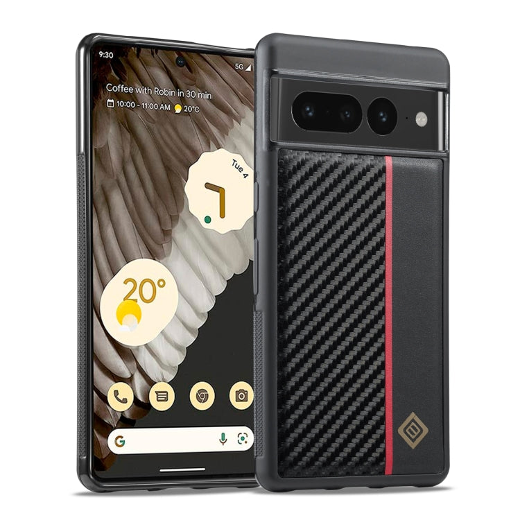 LC.IMEEKE 3 in 1 Carbon Fiber Texture Shockproof Phone Case, For Google Pixel 10 Pro XL, For Google Pixel 10 / 10 Pro, For Google Pixel 9a, For Google Pixel 9 Pro XL, For Google Pixel 9 / 9 Pro, For Google Pixel 8, For Google Pixel Fold                ...