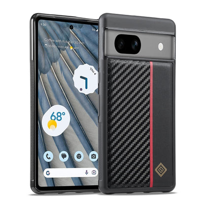LC.IMEEKE 3 in 1 Carbon Fiber Texture Shockproof Phone Case, For Google Pixel 10 Pro XL, For Google Pixel 10 / 10 Pro, For Google Pixel 9a, For Google Pixel 9 Pro XL, For Google Pixel 9 / 9 Pro, For Google Pixel 8, For Google Pixel Fold                ...