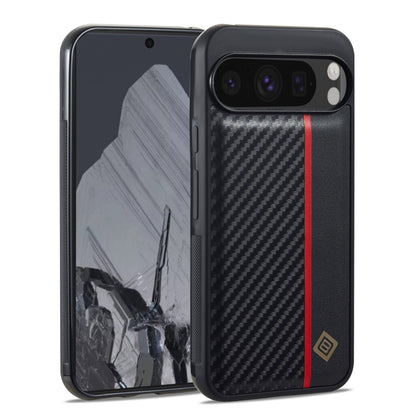 LC.IMEEKE 3 in 1 Carbon Fiber Texture Shockproof Phone Case, For Google Pixel 10 Pro XL, For Google Pixel 10 / 10 Pro, For Google Pixel 9a, For Google Pixel 9 Pro XL, For Google Pixel 9 / 9 Pro, For Google Pixel 8, For Google Pixel Fold                ...
