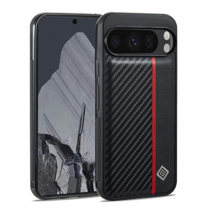 LC.IMEEKE 3 in 1 Carbon Fiber Texture Shockproof Phone Case, For Google Pixel 10 Pro XL, For Google Pixel 10 / 10 Pro, For Google Pixel 9a, For Google Pixel 9 Pro XL, For Google Pixel 9 / 9 Pro, For Google Pixel 8, For Google Pixel Fold                ...