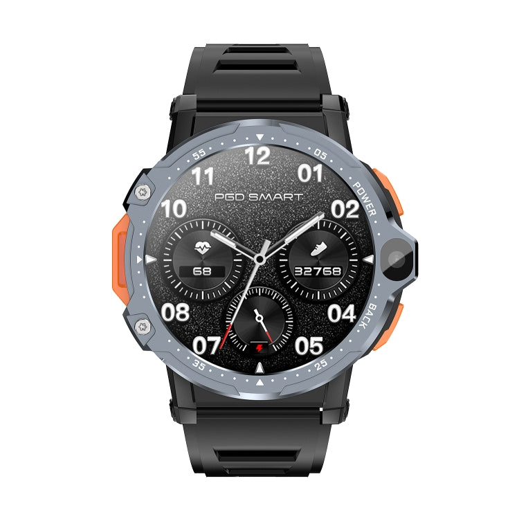 ZGP PG999 1.54 inch HD Round Screen 4G Smart Watch Android 8.1, 2GB+16GB, 4GB+64GB