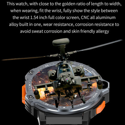 ZGP PG999 1.54 inch HD Round Screen 4G Smart Watch Android 8.1, 2GB+16GB, 4GB+64GB