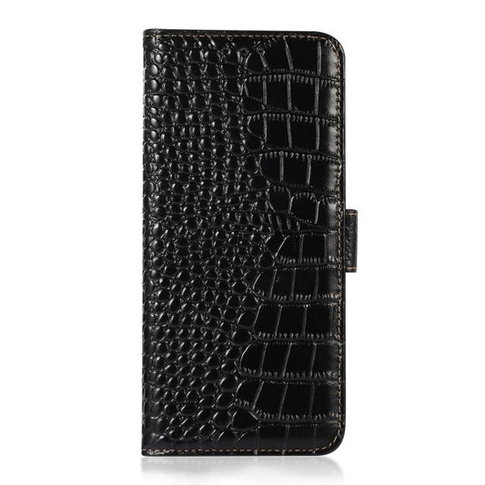 Crocodile Top Layer Cowhide Leather Phone Case, For Honor 600 Pro Global, For Honor 600 Global, For Honor 600 Lite Global, For Honor X8d 4G, For Honor X9d 5G, For Honor X7d 5G/400 Smart 5G, For Honor X6c 4G, For Honor 400 Pro Global 160.8mm            ...
