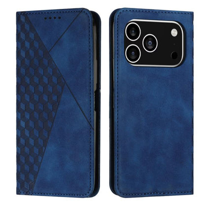 Diamond Splicing Skin Feel Magnetic Leather Phone Case, For iPhone 18 Pro / 17 Pro, For iPhone 18 Pro Max / 17 Pro Max, For iPhone 17, For iPhone 17 Air, For iPhone 15 Pro Max, For iPhone 15 Pro, For iPhone 15 Plus, For iPhone 15