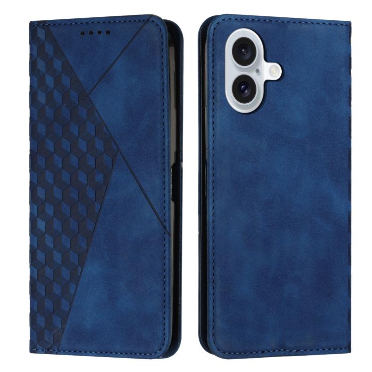 Diamond Splicing Skin Feel Magnetic Leather Phone Case, For iPhone 18 Pro / 17 Pro, For iPhone 18 Pro Max / 17 Pro Max, For iPhone 17, For iPhone 17 Air, For iPhone 15 Pro Max, For iPhone 15 Pro, For iPhone 15 Plus, For iPhone 15