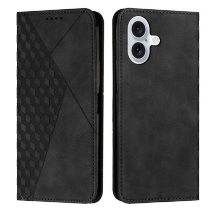 Diamond Splicing Skin Feel Magnetic Leather Phone Case, For iPhone 18 Pro / 17 Pro, For iPhone 18 Pro Max / 17 Pro Max, For iPhone 17, For iPhone 17 Air, For iPhone 15 Pro Max, For iPhone 15 Pro, For iPhone 15 Plus, For iPhone 15