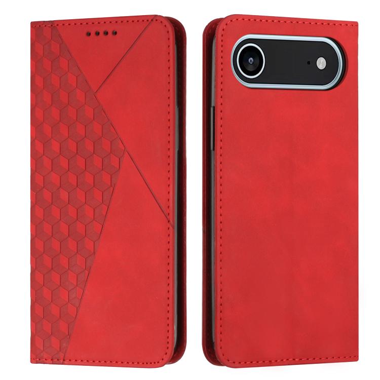 Diamond Splicing Skin Feel Magnetic Leather Phone Case, For iPhone 18 Pro / 17 Pro, For iPhone 18 Pro Max / 17 Pro Max, For iPhone 17, For iPhone 17 Air, For iPhone 15 Pro Max, For iPhone 15 Pro, For iPhone 15 Plus, For iPhone 15