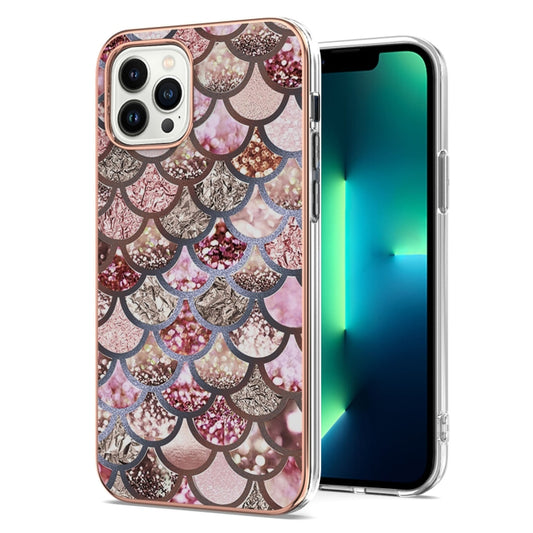 Electroplating Pattern IMD TPU Shockproof Case, For iPhone 16 Pro Max, For iPhone 16 Pro, For iPhone 16 Plus, For iPhone 16, For iPhone 15 Pro Max, For iPhone 15 Pro, For iPhone 15 Plus, For iPhone 15