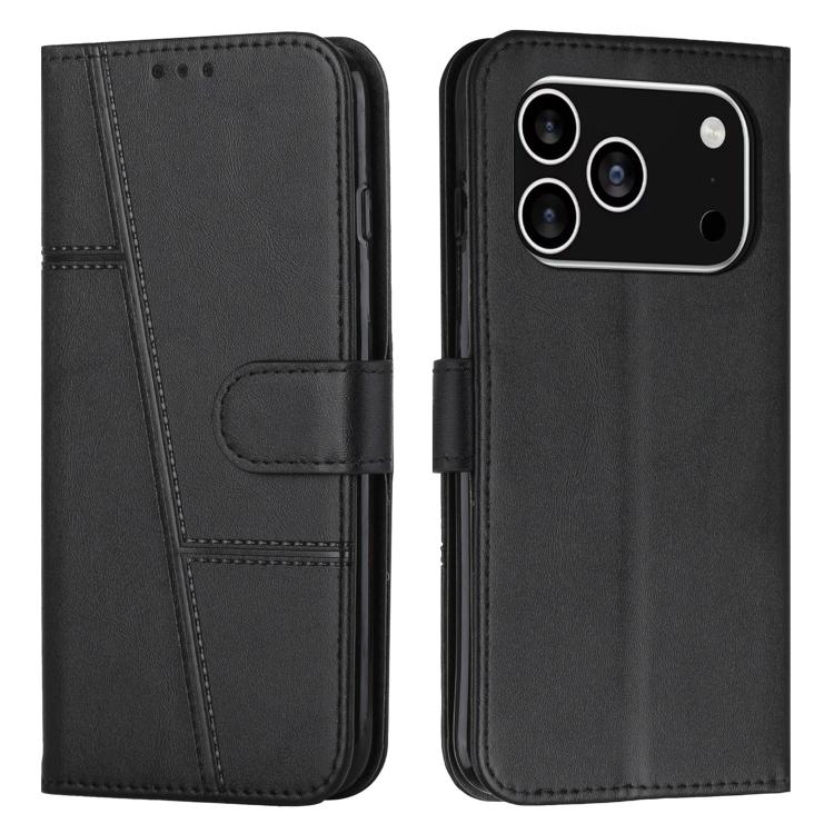 Stitching Calf Texture Buckle Leather Phone Case, For iPhone 18 Pro / 17 Pro, For iPhone 18 Pro Max / 17 Pro Max, For iPhone 17, For iPhone 17 Air, For iPhone 15 Pro Max, For iPhone 15 Pro, For iPhone 15 Plus, For iPhone 15