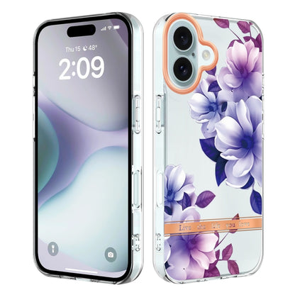 Flowers and Plants Series IMD TPU Phone Case, For iPhone 16 Pro Max, For iPhone 16 Pro, For iPhone 16 Plus, For iPhone 16, For iPhone 15 Pro Max, For iPhone 15 Pro, For iPhone 15 Plus, For iPhone 15