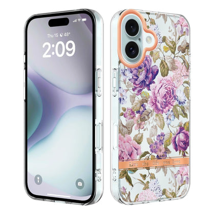 Flowers and Plants Series IMD TPU Phone Case, For iPhone 16 Pro Max, For iPhone 16 Pro, For iPhone 16 Plus, For iPhone 16, For iPhone 15 Pro Max, For iPhone 15 Pro, For iPhone 15 Plus, For iPhone 15