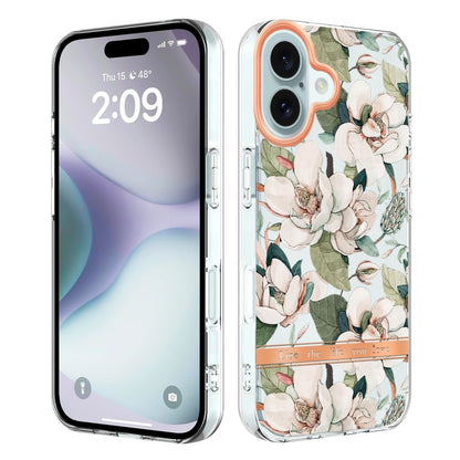 Flowers and Plants Series IMD TPU Phone Case, For iPhone 16 Pro Max, For iPhone 16 Pro, For iPhone 16 Plus, For iPhone 16, For iPhone 15 Pro Max, For iPhone 15 Pro, For iPhone 15 Plus, For iPhone 15