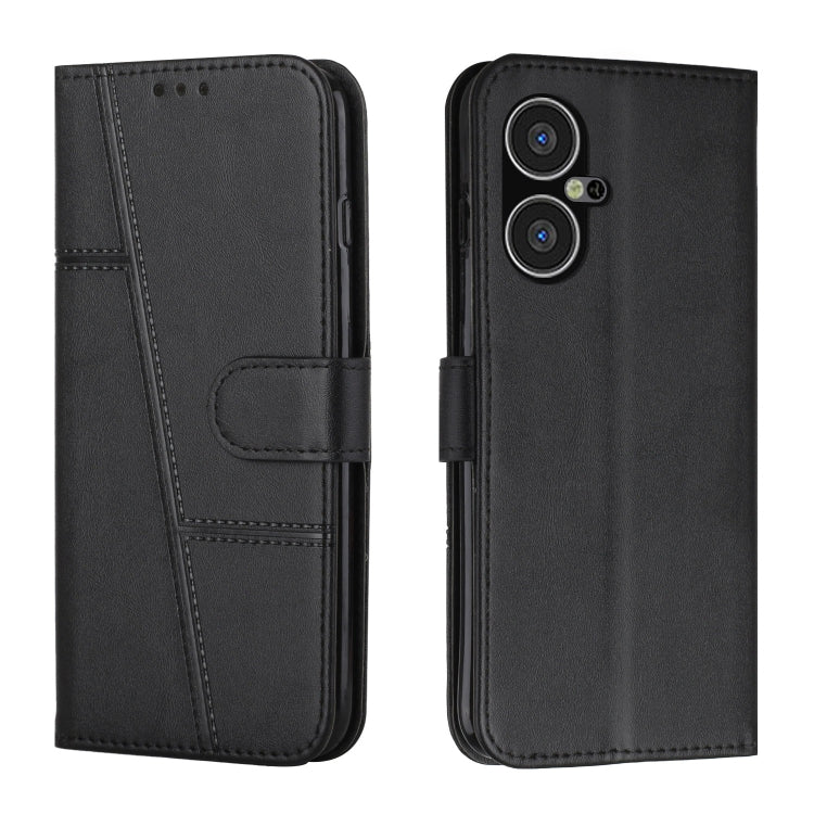 Stitching Calf Texture Buckle Leather Phone Case, For Tecno Pova Neo 3, For Tecno Pova 5 4G