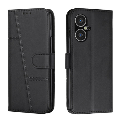 Stitching Calf Texture Buckle Leather Phone Case, For Tecno Pova Neo 3, For Tecno Pova 5 4G