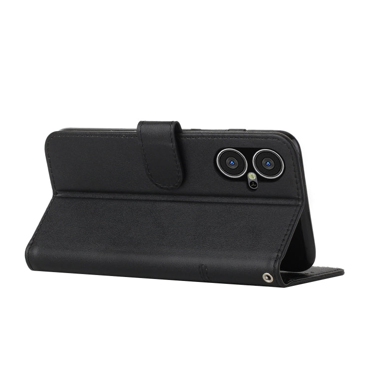 Stitching Calf Texture Buckle Leather Phone Case, For Tecno Pova Neo 3, For Tecno Pova 5 4G