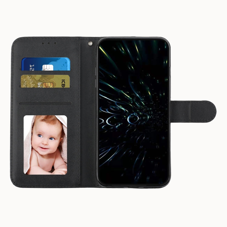 Stitching Calf Texture Buckle Leather Phone Case, For Tecno Pova Neo 3, For Tecno Pova 5 4G