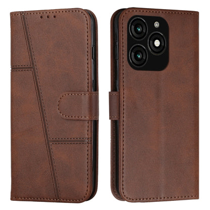 Stitching Calf Texture Buckle Leather Phone Case, For Tecno Camon 40 Pro 5G, For Tecno Spark 30C 5G / Pop 9 5G, For Tecno Camon 30S, For Tecno Spark 30 5G, For Tecno Spark 30 Pro, For Tecno Spark 30 4G, For Tecno Spark Go 5G 2025 Global                ...