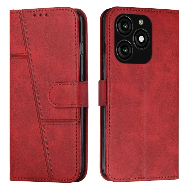 Stitching Calf Texture Buckle Leather Phone Case, For Tecno Camon 40 Pro 5G, For Tecno Spark 30C 5G / Pop 9 5G, For Tecno Camon 30S, For Tecno Spark 30 5G, For Tecno Spark 30 Pro, For Tecno Spark 30 4G, For Tecno Spark Go 5G 2025 Global                ...