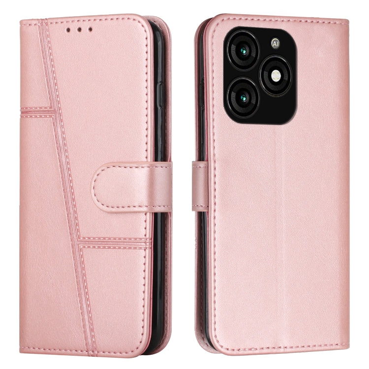 Stitching Calf Texture Buckle Leather Phone Case, For Tecno Camon 40 Pro 5G, For Tecno Spark 30C 5G / Pop 9 5G, For Tecno Camon 30S, For Tecno Spark 30 5G, For Tecno Spark 30 Pro, For Tecno Spark 30 4G, For Tecno Spark Go 5G 2025 Global                ...