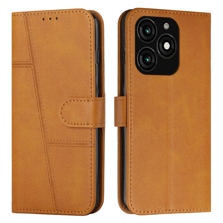 Stitching Calf Texture Buckle Leather Phone Case, For Tecno Camon 40 Pro 5G, For Tecno Spark 30C 5G / Pop 9 5G, For Tecno Camon 30S, For Tecno Spark 30 5G, For Tecno Spark 30 Pro, For Tecno Spark 30 4G, For Tecno Spark Go 5G 2025 Global                ...