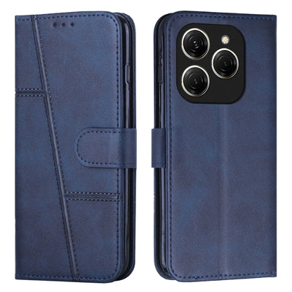 Stitching Calf Texture Buckle Leather Phone Case, For Tecno Camon 40 Pro 5G, For Tecno Spark 30C 5G / Pop 9 5G, For Tecno Camon 30S, For Tecno Spark 30 5G, For Tecno Spark 30 Pro, For Tecno Spark 30 4G, For Tecno Spark Go 5G 2025 Global                ...