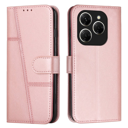 Stitching Calf Texture Buckle Leather Phone Case, For Tecno Camon 40 Pro 5G, For Tecno Spark 30C 5G / Pop 9 5G, For Tecno Camon 30S, For Tecno Spark 30 5G, For Tecno Spark 30 Pro, For Tecno Spark 30 4G, For Tecno Spark Go 5G 2025 Global                ...