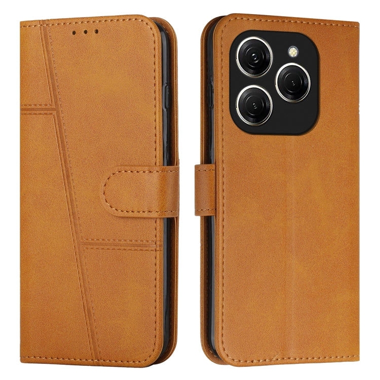 Stitching Calf Texture Buckle Leather Phone Case, For Tecno Camon 40 Pro 5G, For Tecno Spark 30C 5G / Pop 9 5G, For Tecno Camon 30S, For Tecno Spark 30 5G, For Tecno Spark 30 Pro, For Tecno Spark 30 4G, For Tecno Spark Go 5G 2025 Global                ...