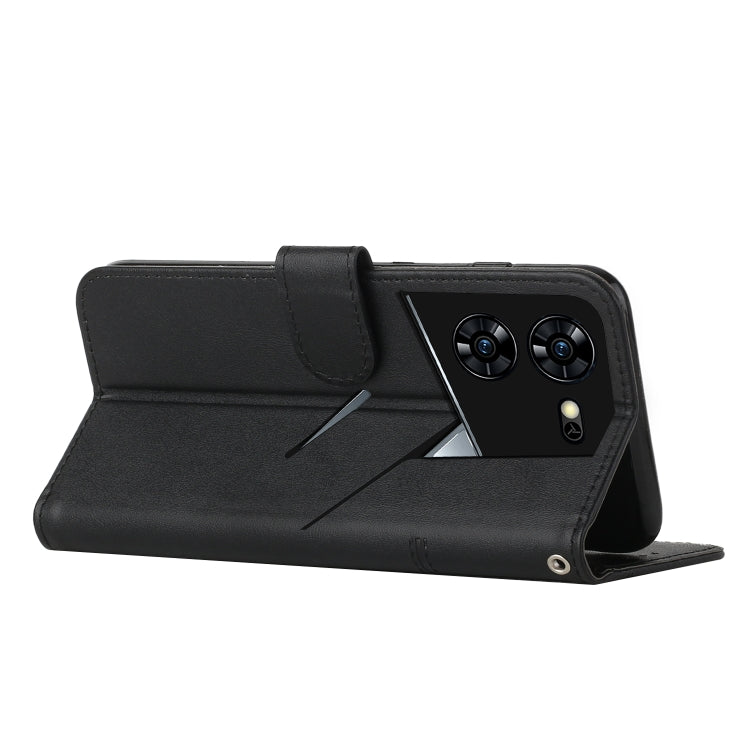 Stitching Calf Texture Buckle Leather Phone Case, For Tecno Pova 5 Pro, For Tecno Pova Neo 3, For Tecno Pova 5 4G